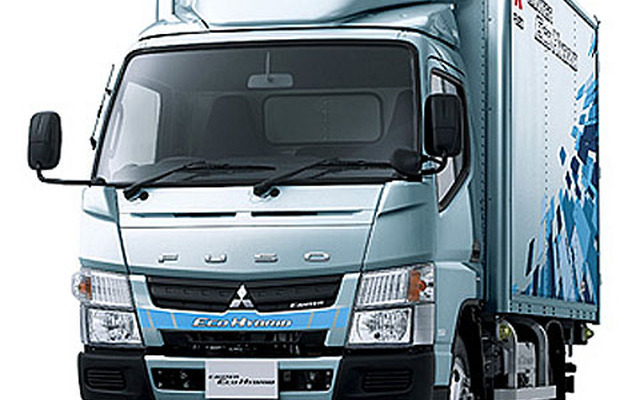 三菱ふそう・キャンター エコ ハイブリッド（撮影用特別仕様車）