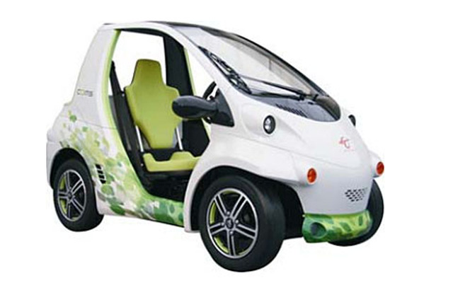 トヨタ車体の超小型1人乗りEV P・com