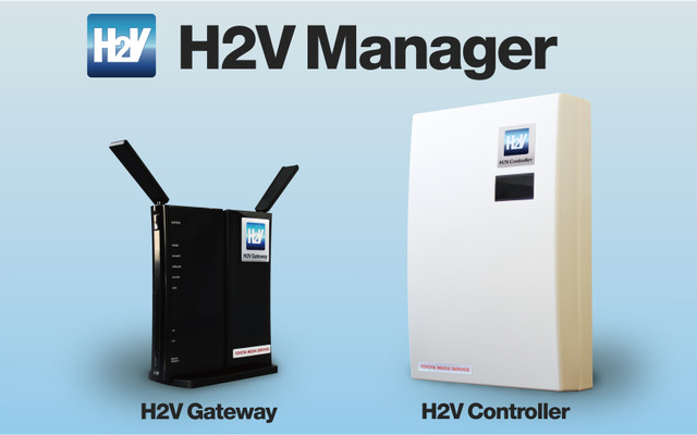 プラグインハイブリッド車・電気自動車向け、充電サポートツール「H2V Manager」