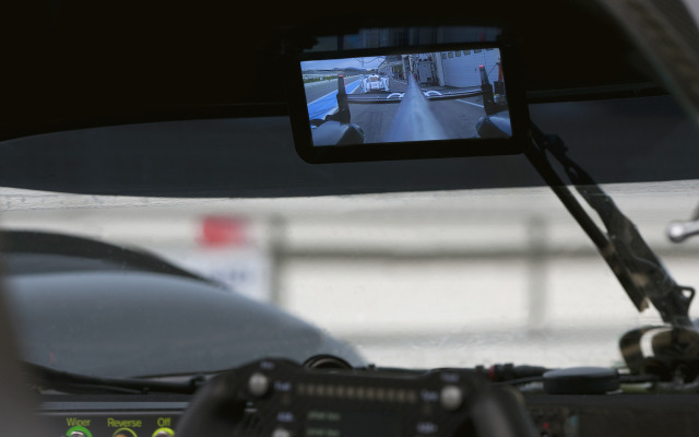 アウディがルマン24時間耐久レース参戦マシン、R18シリーズに採用するデジタルリアビューミラー