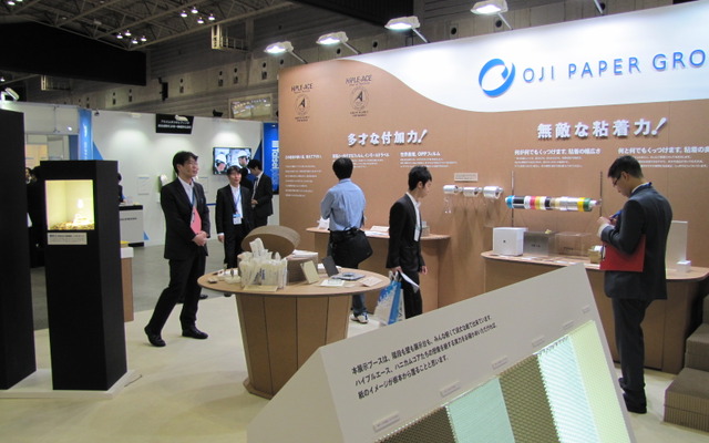人とくるまのテクノロジー展2012　王子製紙