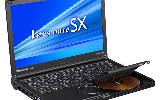 12.1型液晶・DVDドライブ搭載「SX2」シリーズ
