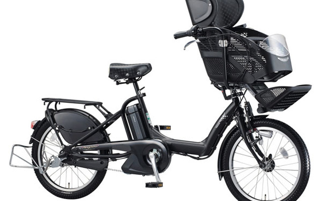 ブリヂストン、3人乗り対応の小径電動アシスト自転車を発売 ブリヂストン、3人乗り対応の小径電動アシスト自転車を発売