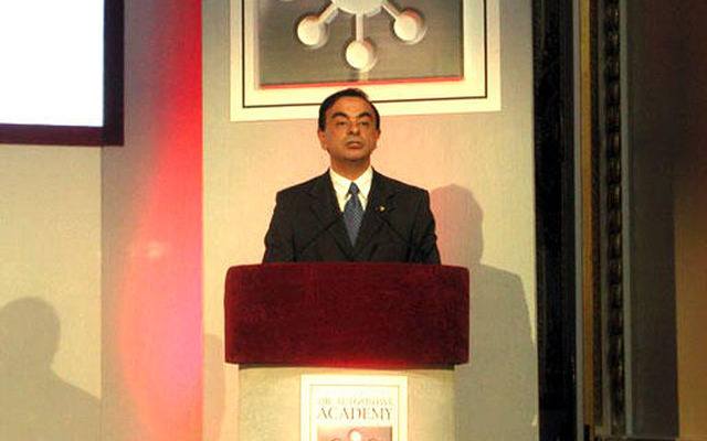ゴーン日産社長がロンドンで講演「トレーニングが重要」