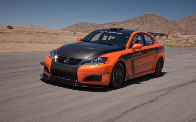 7月に米国で開催されるパイクスピーク・インターナショナル・ヒルクライムに参戦するレクサスIS F CCS-R