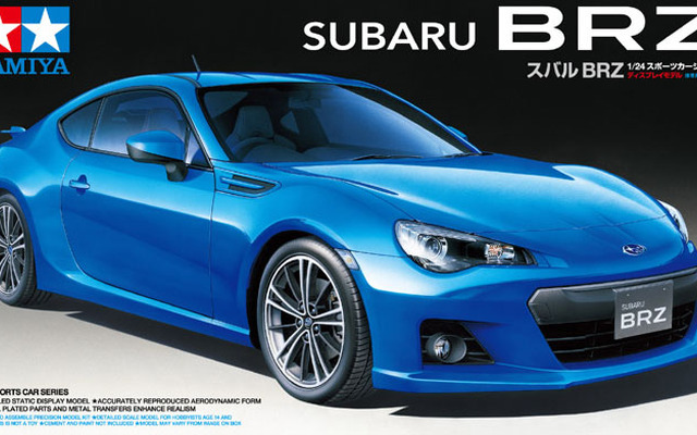 タミヤ・1/24スポーツカーシリーズ「スバル BRZ」