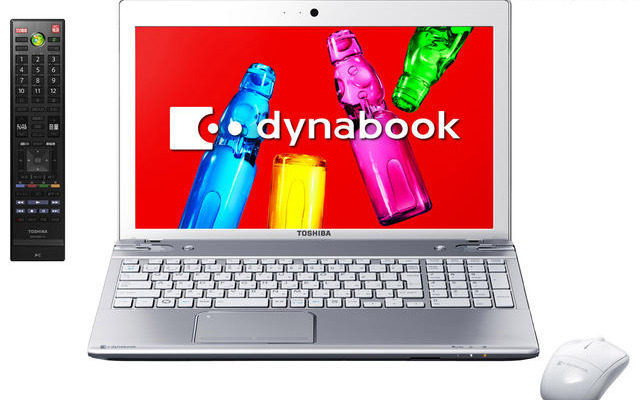 15.6型スタンダードAVノートPC「dynabook Qosmio T752/T4F」ライトシルバー