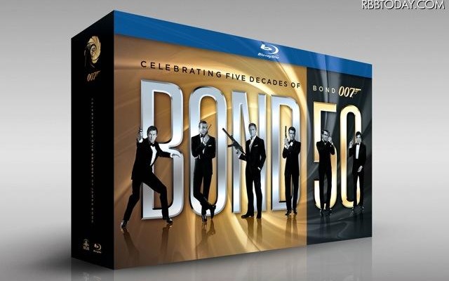 007　製作50周年記念版　ブルーレイBOX