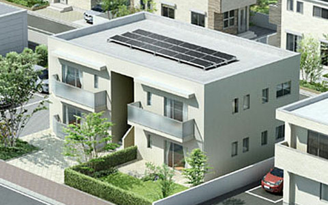LIXIL 太陽光発電システム「ソーラーベース ロータイプ」