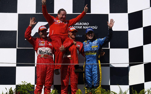 【F1ハンガリーGP】リザルト…シューマッハ12勝、フェラーリはタイトル