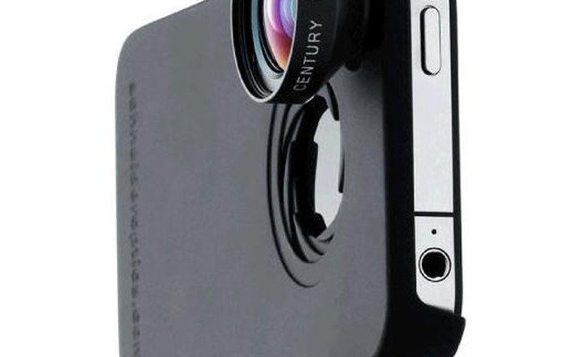 「iProレンズシステム」の利用イメージ（iPhoneは別売）