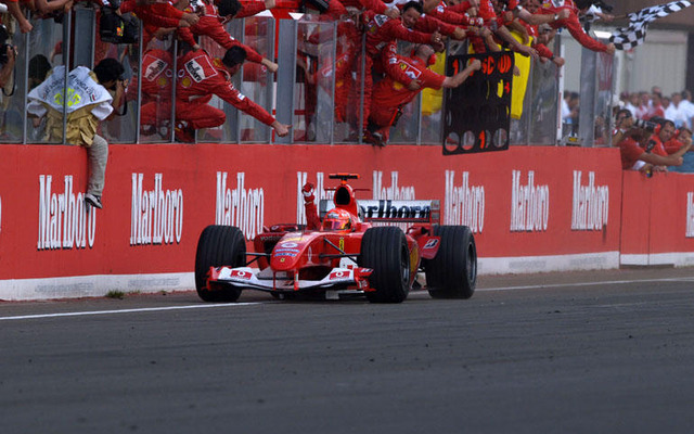 【F1ハンガリーGP】決勝…シューマッハ＆フェラーリ、苦手どころか圧倒