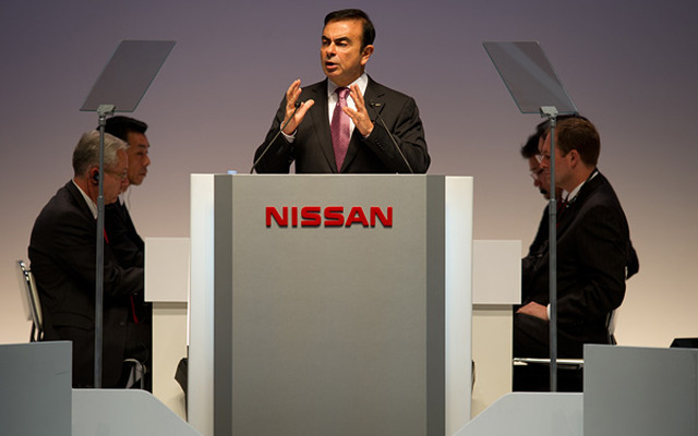 日産自動車カルロス・ゴーン社長