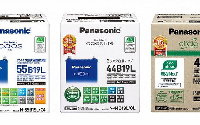 パナソニック Blue Battery シリーズ　2012年バージョン