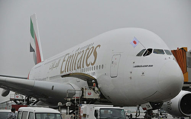 エミレーツ航空、ドバイ-成田線でエアバスA380の運航開始