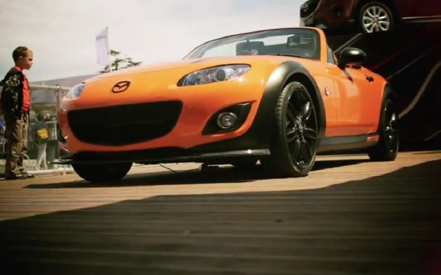 「グッドウッド・フェスティバル・オブ・スピード2012」のヒルクライムに挑むマツダMX-5 GTコンセプト