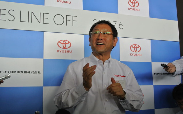 トヨタ自動車・豊田章男社長