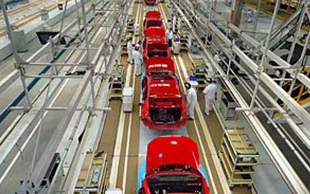 東風ホンダ、第2工場 生産ライン