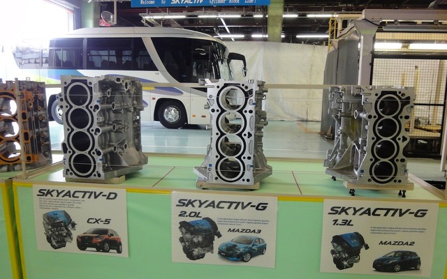 マツダ・SKYACTIVエンジンのシリンダーブロック