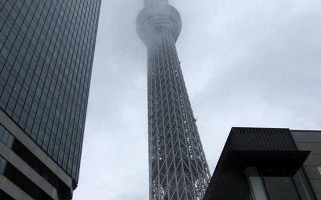 東京スカイツリー（5月22日、開業初日）