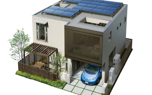 ヘーベルハウス アイテム搭載住宅外観例