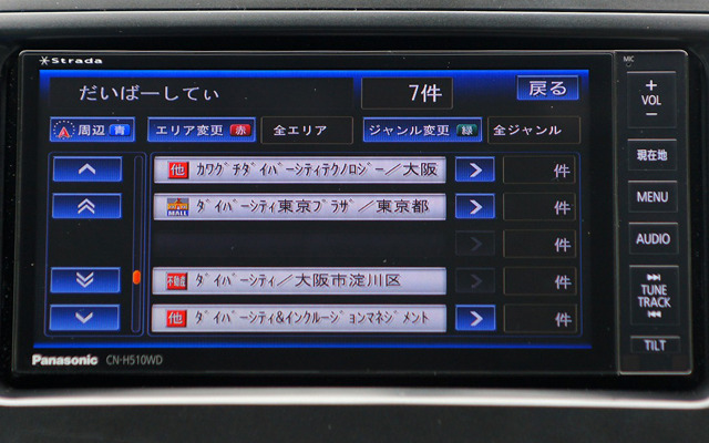 Panasonic ストラーダ CN-H510WD