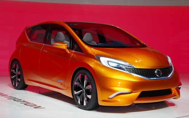 次期ノートのベースと思われる、日産・インビテーション（ジュネーブモーターショー12）
