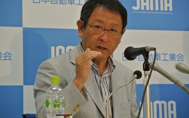 自工会豊田章男会長定例会見