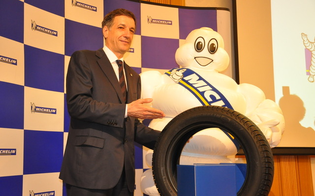 日本ミシュランタイヤ ベルナール・デルマス社長