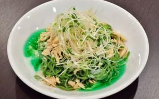 ミクのネギ特盛りパスタ！