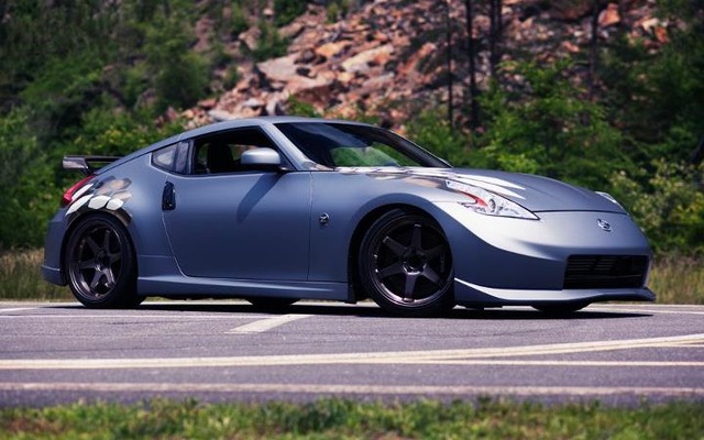 ツインターボ化によって最大出力500ps以上を獲得した日産フェアレディZ（現地名：370Z）
