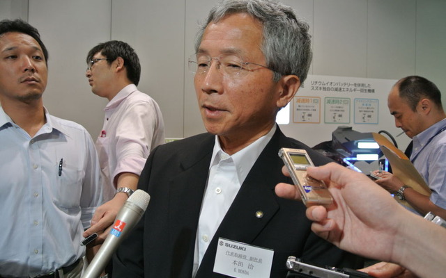 スズキ・本田治副社長