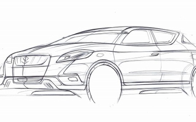 スズキ S-Cross イメージスケッチ