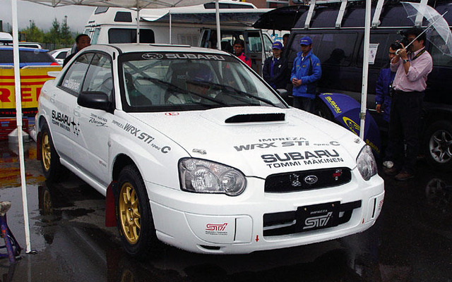 【スバルWRC】SUBARU Drive Day…その2 '05年はスペックＣで参戦。頑張れ、新井！