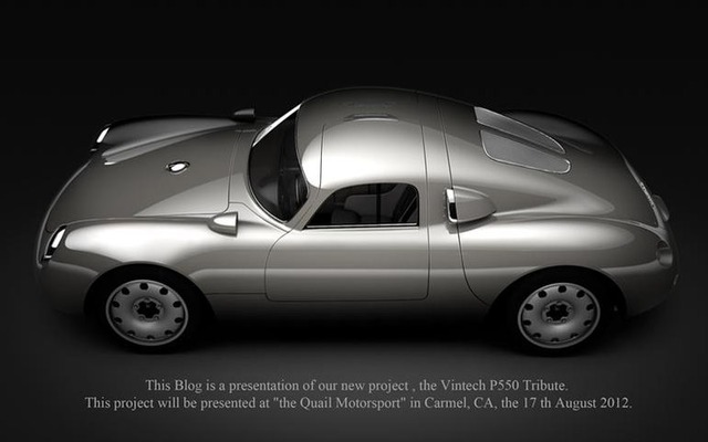 フランスVINTECH社の新型スポーツカー、P550トリビュート