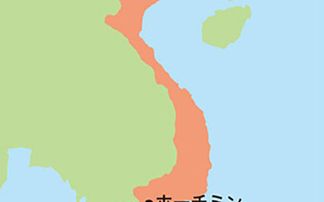 ベトナム地図