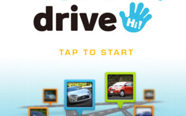 スマートフォン向けソーシャルドライブロガーアプリ「ハイタッチ！drive」