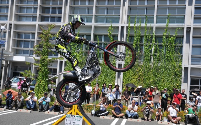 トライアル国際A級スーパークラスライダーの小川友幸選手