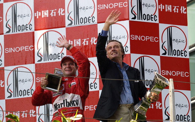 【F1中国GP】決勝…バリケロ、ライコネンの猛追かわす