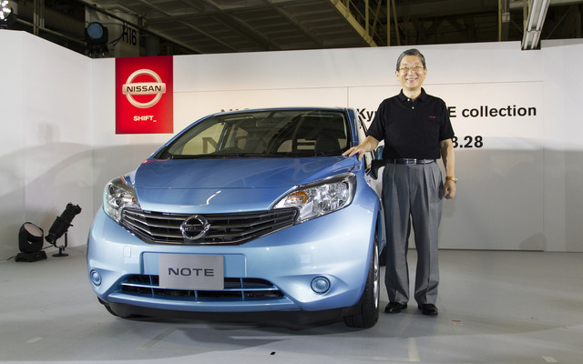 日産 新型ノート と志賀COO