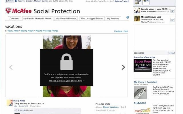 「ソーシャル プロテクション」により、Facebookに表示された写真のコピーやスクリーンショットが制限可能となる