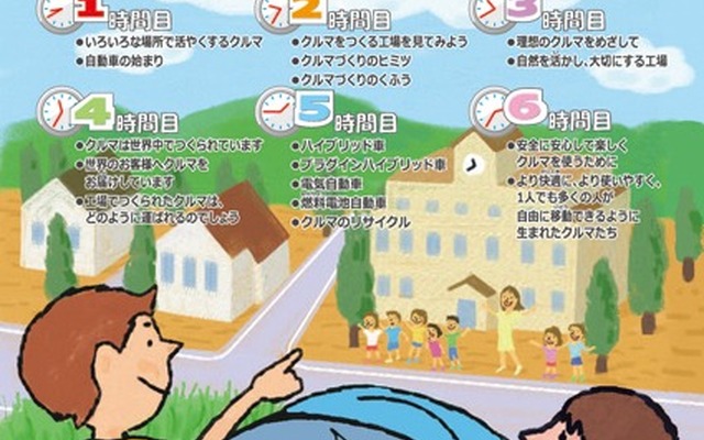 トヨタ自動車、小学校高学年向け社会科学習用冊子「クルマ教室 これで君もクルマ博士！」