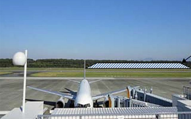 熊本空港のメガソーラー建設予定地