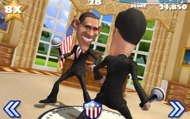 「オバマ vs ロムニー」米大統領選挙のプロモゲームが登場！開発元はなんとEpic Games