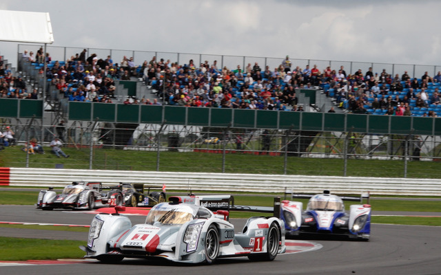 WEC第4戦シルバーストーンでのレースはトヨタのTS030とアウディのR18 e-tronクワトロとが激しいトップ争いを繰り広げた