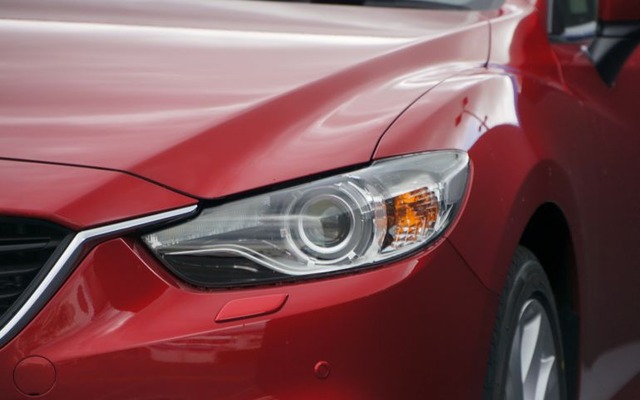 マツダは、新型アテンザのプロトタイプ車両を国内初公開した
