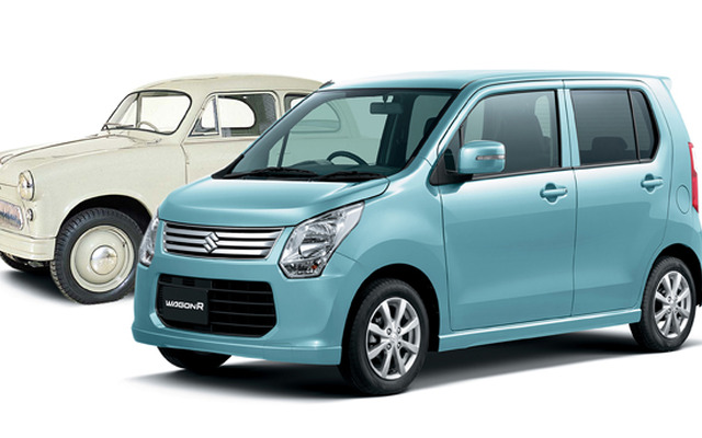 スズキ・スズライトと新型ワゴンR