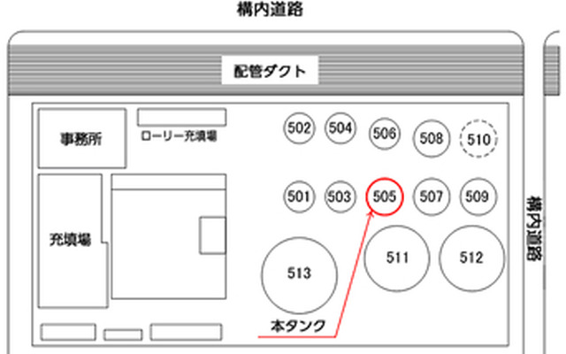 コスモ石油千葉製油所アスファルト漏洩事故