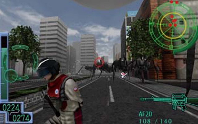 マスコットカプセル イラプションSTの使用例「地球防衛軍3D」