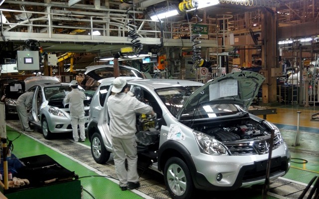 東風日産、花都工場組立ライン（参考画像）